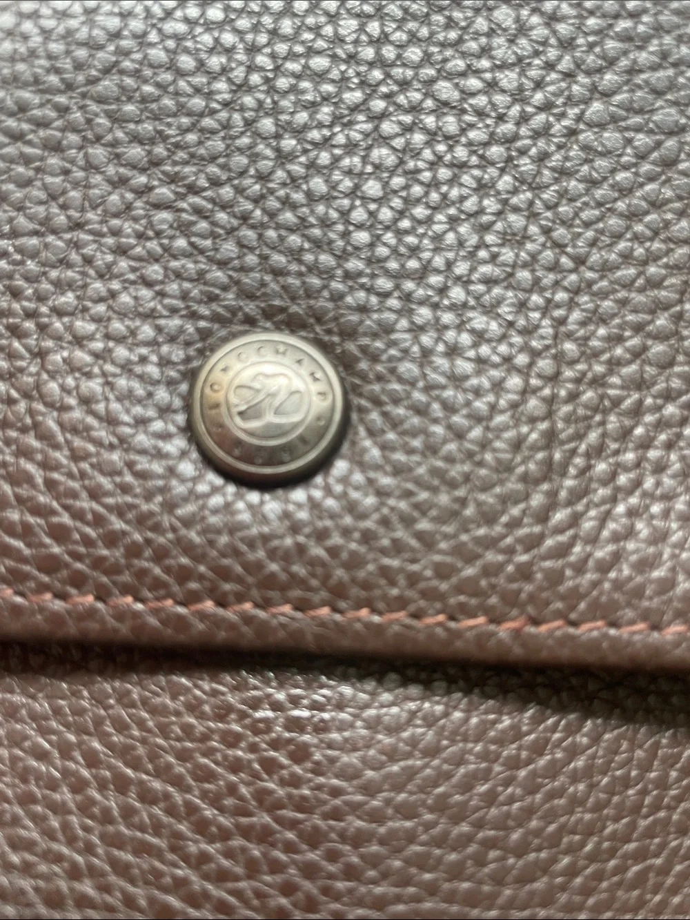 Longchamp le Foulonne brown leather bag - Porte Documents marrón homes femmes